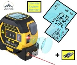 Levabe 3 In 1 Slimme Rolmaat - Digitale Laser - Afstandsmeter 40M - Elektronische Metrische Systeem - 5M Meetlint - Roestvrij - Display -WerkPro Verkoopwinkel 1200x1013 6