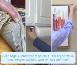 Hammersmith Monster Tape Nanotape - Dubbelzijdig Tape Met Nano-Grip-Technologie - Verwijdering Zonder Resten - 3 St. -WerkPro Verkoopwinkel 1200x1014 7