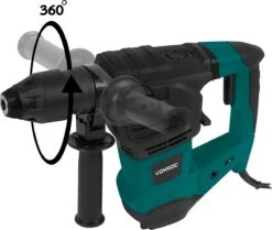VONROC Boorhamer 1800W – 6 Joule – SDS Plus – 4 Functies – Incl. 3 SDS-plus Boren En 2 SDS-plus Beitels -WerkPro Verkoopwinkel 1200x1015 2