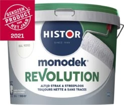 Histor Monodek Revolution Muurverf | 10 Liter | RAL 9010