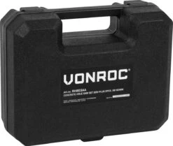VONROC Gatenzaag Set SDS-Plus – 2-delig – 68-82mm - Universeel – Incl. Gatenboor, Centreerboor En SDS-plus Adapter -WerkPro Verkoopwinkel 1200x1016