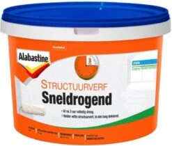 Alabastine Structuurverf Sneldrogend - Fijn Wit - 5 Liter -WerkPro Verkoopwinkel 1200x1018 19