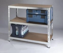 Westfalia Opbergrek - 3 Legborden - 90 X 90 X 40cm - 525kg -WerkPro Verkoopwinkel 1200x1020 15