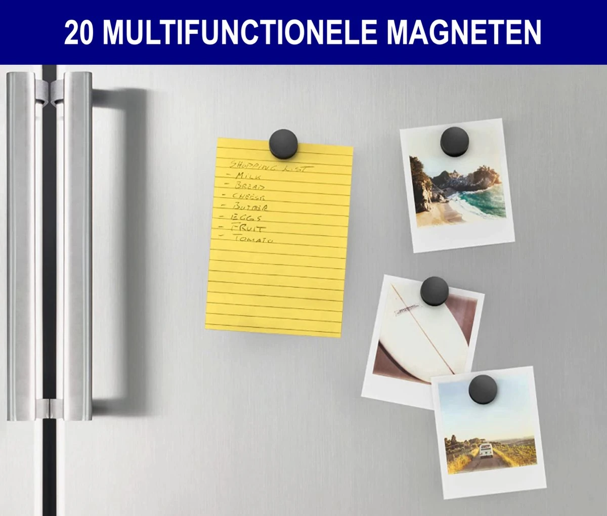 Nordevik® Set Magneten - 20 Stuks - 20 X 5 Mm - Radiatormagneten - Donkergrijs - Geschikt Voor Radiatorfolie 6 Nordevik® Set Magneten - 20 Stuks - 20 X 5 Mm - Radiatormagneten - Donkergrijs - Geschikt Voor Radiatorfolie - Afbeelding 4