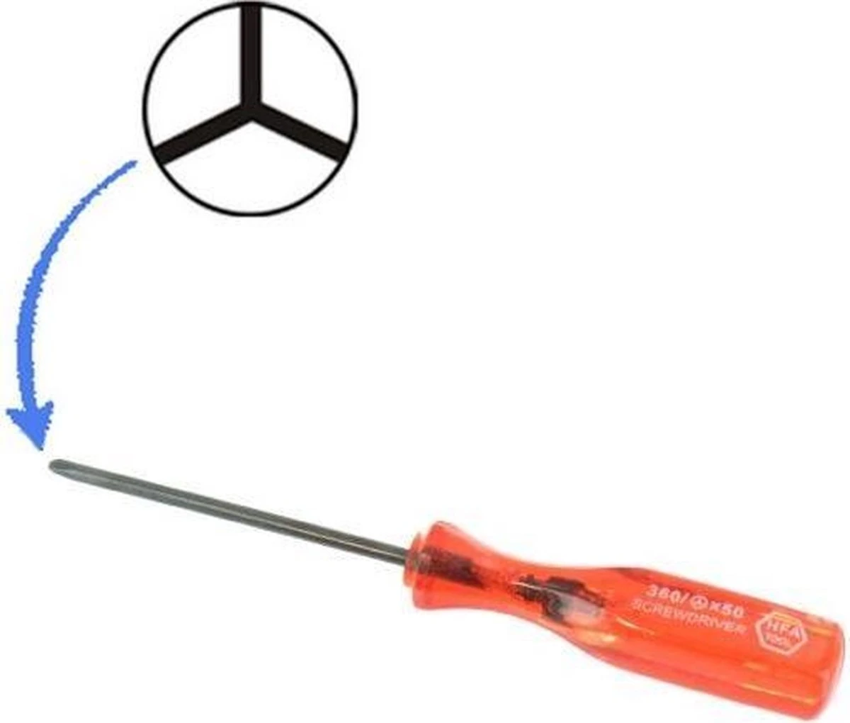 Tri-Wing Schroevendraaier Voor NDS/NDSi/Wii 3 Tri-Wing Schroevendraaier Voor NDS/NDSi/Wii