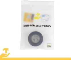 Tool Meister TM2 – Hygrometer & Thermometer - Binnen/Buiten/Koelkast – Digitaal -Zwart - Incl Batterijen -WerkPro Verkoopwinkel 1200x1020 9