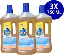 Pledge Clean It - Hout & Laminaatreiniger 3 X 750ML = 2.250ml