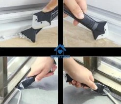 Eenvoudig Kit Verwijderen En Aanbrengen - Siliconenkit Verwijderaar Schraper - Kitpistool Hulpstuk - 3 In 1 Tool - Gratis 5 + 4 Afstrijkrubbers + Tijdelijk Gratis Kitmondjes! -WerkPro Verkoopwinkel 1200x1026 18