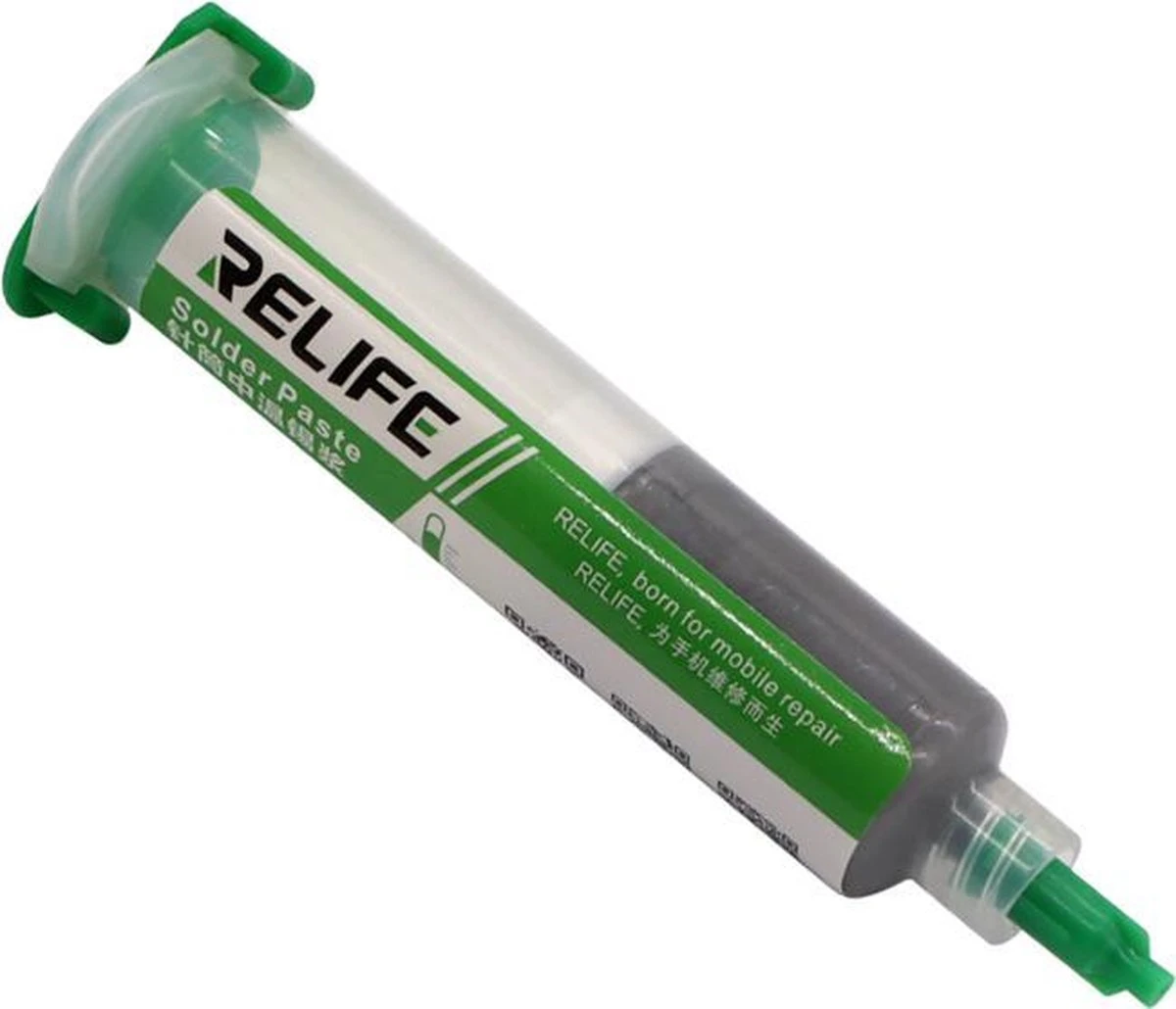 RELIFE Soldeerpasta – Vloeibare Soldeertin – Met Plunger En Nozzle 5 RELIFE Soldeerpasta – Vloeibare Soldeertin – Met Plunger En Nozzle - Afbeelding 3