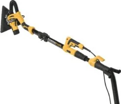 Powerplus POWX0477 Telescopische Wandschuurmachine - 710W - Ø225mm - Incl. 2 Schuurkoppen (rond En Driehoek), 6x Schuurpapier En Stofzak - Voor Plafond En Muur -WerkPro Verkoopwinkel 1200x1031 5