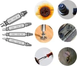 Schroefverwijderaar - Schroef Verwijder Set - Uitboorset 4-delig - HSS 4341 Set - Borenset Bitset -WerkPro Verkoopwinkel 1200x1032 4