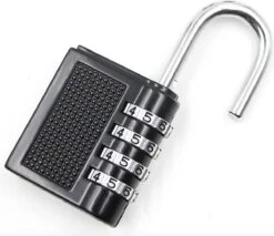 2x PD® - Hangslot Cijferslot - Kettingslot - 80MM - Hangslot Fiets - Kofferslot - Binnen & Buiten -WerkPro Verkoopwinkel 1200x1035 11