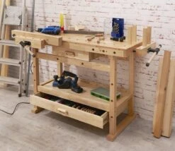 Westfalia Werkbank HB2 1220 X 495 X 840 Mm -WerkPro Verkoopwinkel 1200x1038 10