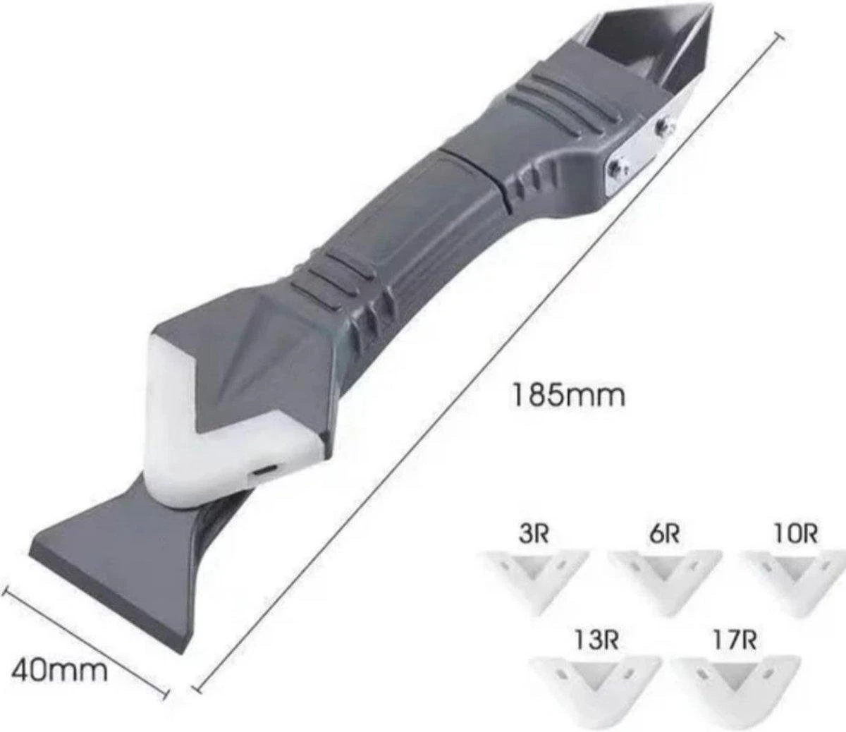 Medilon 3 In 1 Kit Verwijderaar Met RVS Schraper Inclusief Afstrijkrubber Set – Kitspatel – Kitmes – Kitstrijker – Voegstrijker – Kit Schraper – Multitool Voor Het Verwijderen En Afwerken Van Kit Naden 9 Medilon 3 In 1 Kit Verwijderaar Met RVS Schraper Inclusief Afstrijkrubber Set – Kitspatel – Kitmes – Kitstrijker – Voegstrijker – Kit Schraper – Multitool Voor Het Verwijderen En Afwerken Van Kit Naden - Afbeelding 7