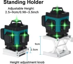 Merkloos FASGet Lijnlasers - Zelfnivellerende Kruislijnlaser 4D Bouwlaser - 8 Tot 16 Lijnen - 360° Graden Roterende Laser - Inclusief Statief En Hardcase -WerkPro Verkoopwinkel 1200x1041 11
