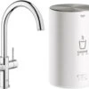 GROHE Red Compact 3IN1 Kokendwaterkraan - C Uitloop - 4L Boiler - Chroom - 30374001 -WerkPro Verkoopwinkel 1200x1041 6