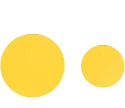 Stip 100 Stuks Oranje ø 90 Mm - Vloersticker Met Gladde Toplaag -WerkPro Verkoopwinkel 1200x1044 12