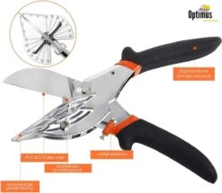 Optimus Professionele Plintenschaar / Verstekschaar 45°-135° - Verbeterd Model - RVS - Plintentang - Plintenknipper - Laminaatknipper 19 Optimus Professionele Plintenschaar / Verstekschaar 45°-135° - Verbeterd Model - RVS - Plintentang - Plintenknipper - Laminaatknipper -WerkPro Verkoopwinkel 1200x1045 12
