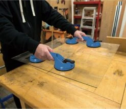 Silverline 675088 Dubbele Glasdrager - 70 Kg -WerkPro Verkoopwinkel 1200x1046 14