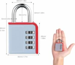 Stahlex Hangslot Met Cijfercode Aluminium 85 Mm - 4 Cijferige Combinatie -WerkPro Verkoopwinkel 1200x1050 7