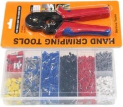 Slebus Tools - Adereindhulstang Incl. 1200 Adereindhulzen - Krimptang - Kabelschoentang - 0.25/10mm² -WerkPro Verkoopwinkel 1200x1051 8