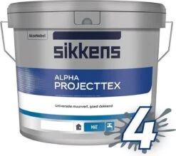 Sikkens Alpha Projecttex 10 Liter 100% Wit -WerkPro Verkoopwinkel 1200x1062 14