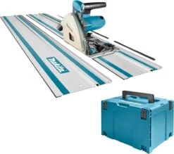 Makita SP6000J1X2 Invalcirkelzaag | 2 Geleiderails + Koppelstukken | 1300w 165mm -WerkPro Verkoopwinkel 1200x1065 3