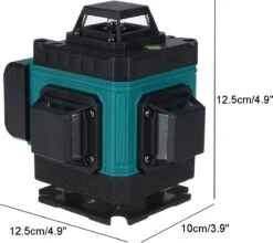 Merkloos FASGet Lijnlasers - Zelfnivellerende Kruislijnlaser 4D Bouwlaser - 8 Tot 16 Lijnen - 360° Graden Roterende Laser - Inclusief Statief En Hardcase -WerkPro Verkoopwinkel 1200x1067 11