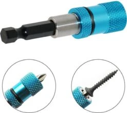 Merkloos Bits Houder 1/4x6.35mm Magnetisch - Universeel Bit Houder Met Magneet