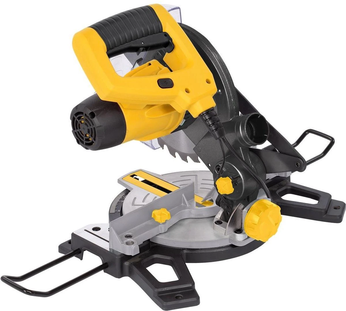 Powerplus POWX075700 Afkort- En Verstekzaag - Zaag - 1500W - 210mm Zaagblad - Incl. 24 Tanden Zaagblad Voor Hout, Laser En Zijsteunen En Stofzuigeraansluiting 8 Powerplus POWX075700 Afkort- En Verstekzaag - Zaag - 1500W - 210mm Zaagblad - Incl. 24 Tanden Zaagblad Voor Hout, Laser En Zijsteunen En Stofzuigeraansluiting - Afbeelding 6