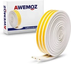 AWEMOZ Tochtband 12 Meter Lang - Tochtband Zelfklevend - Tochtstrips Voor Deuren - Zelfklevend - Tochtstopper - Tochtrol - Tochtstrip - Tochtwering - Hoogwaardig Foam -WerkPro Verkoopwinkel 1200x1079 9