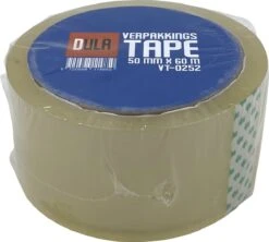 DULA Verpakkingstape - Transparant - 1 Rol Dozentape 50 Mm X 60 M - Plakband -WerkPro Verkoopwinkel 1200x1080 18