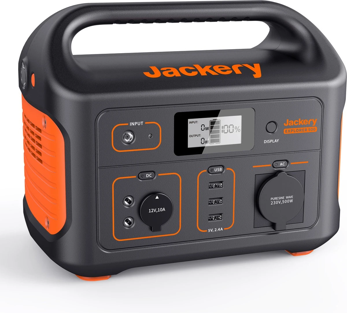 Jackery Explorer 500 - Draagbare Powerstation - Gereedschapsaccu - 230V Power Station Generator 5 Jackery Explorer 500 - Draagbare Powerstation - Gereedschapsaccu - 230V Power Station Generator - Afbeelding 3