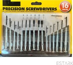 Mini Schroevendraaier Set - Kruiskop / Platte Kop - Precisie Juweliers Schroevendraaier Set - Kleine Horloge Schroevendraaier - Plat Kruis - 16-DELIG -WerkPro Verkoopwinkel 1200x1084 5