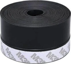 Tochtstrip Zwart - 5 Meter X 45mm - Tochtstrip Voor Deuren - Tochtstopper - Tochtrol - Tochtband - Hoogwaardig Silicone - Zelfklevend - 1 Stuk -WerkPro Verkoopwinkel 1200x1084 9