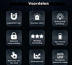 Stralingsdetector - Elektromagnetische Stralingsmeter - Elektrische Veld Tester Magnetics - Magnetisch Veld - EMF Meter - StraleCheck - Radiaal - Stralingsmeter -WerkPro Verkoopwinkel 1200x1086 13