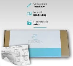 Croom Keukenkraan - Uittrekbare Uitloop - Wasteltafelkraan - Wastafelmengkraan - Hoge Uitloop -WerkPro Verkoopwinkel 1200x1087 5