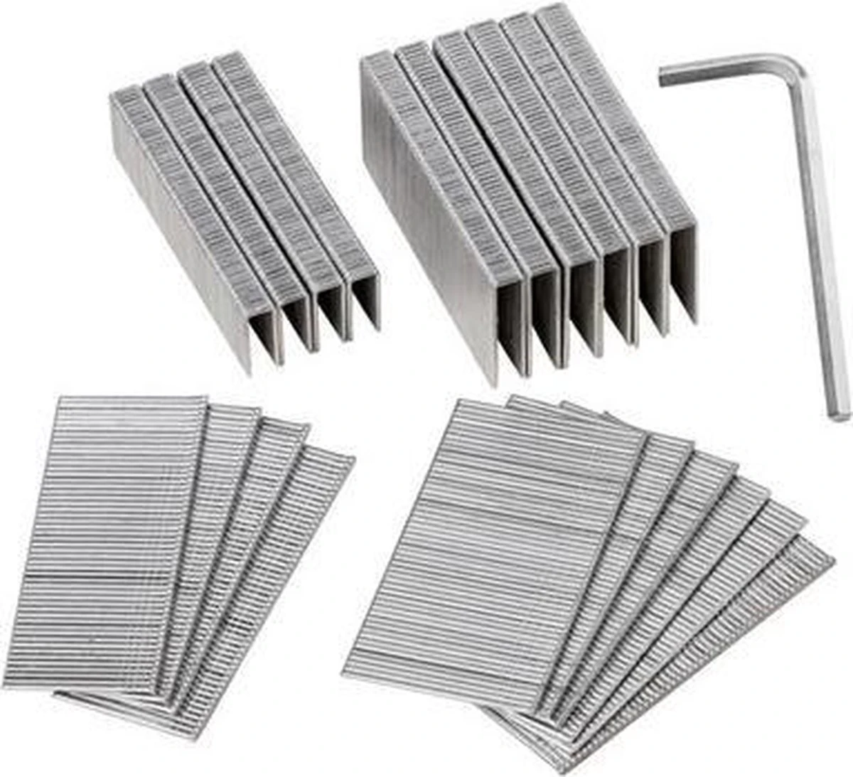 Tacker - Nietpistool - Spijkerpistool - Elektrisch Spijkerpistool - Handtacker - Nagelpistool - 500 Nietjes. - 500 Spijkers - Nietpistool Met Nietjes. 5 Tacker - Nietpistool - Spijkerpistool - Elektrisch Spijkerpistool - Handtacker - Nagelpistool - 500 Nietjes. - 500 Spijkers - Nietpistool Met Nietjes. - Afbeelding 3