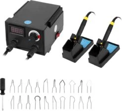 Houtbrander Set XXL - Pyrografie - Houtbranderset - Pyrography - Porfessioneel - Pen - Voor Hout - Voor Hobby - NEW 2022