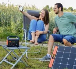 Jackery Explorer 240 Met 100W Zonnepaneel - Jackery Powerstation Met Zonnepaneel - Solar Panel Gereedschapsaccu - Kamperen - Off-grid Survival - 230V Power Station Generator -WerkPro Verkoopwinkel 1200x1096 3