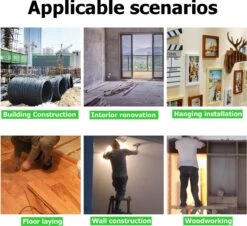 Merkloos FASGet Lijnlasers - Zelfnivellerende Kruislijnlaser 4D Bouwlaser - 8 Tot 16 Lijnen - 360° Graden Roterende Laser - Inclusief Statief En Hardcase -WerkPro Verkoopwinkel 1200x1097 10