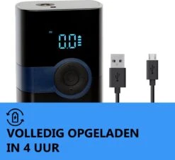 Accu Bandenpomp Incl. Powerbank - Fiets - Elektrische Bandenpomp - Luchtpomp - Draagbaar - Elektrische Fietspomp - Bandenpomp - Compressor - USB Oplaadbaar -WerkPro Verkoopwinkel 1200x1097 2