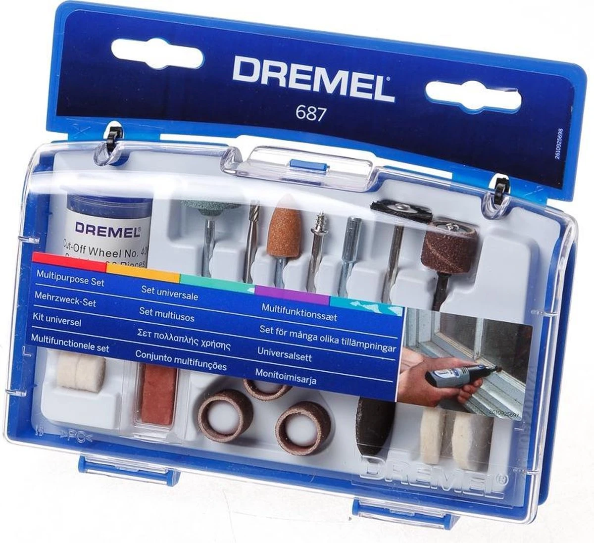 Dremel 687 Multifunctionele Set - Multitool Accessoireset 3 Dremel 687 Multifunctionele Set - Multitool Accessoireset