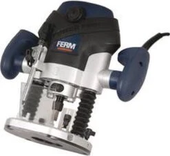 FERM Bovenfrees - 1300W - Stofzuiger Adapter - Ingebouwde LED Werkverlichting - Incl. 6-delige Freesset, Parallel- En Sjabloongeleider -WerkPro Verkoopwinkel 1200x1102 4