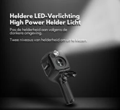 BELIEVE Warmtebeeldcamera Met Micro SD En Zaklamp - Digitale Warmtecamera Voor Windows En Android En IOS - Warmtemeter - 320x240 Pixel LCD-scherm -20° Tot +450° -WerkPro Verkoopwinkel 1200x1102 6