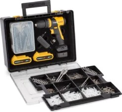 Powerplus POWXB10070 Accu Klopboormachine - 20V - Brushless - Snelspanboorkop - Incl. 2 X 1,5Ah Accu, Lader, 362 Accessoires En Gereedschapskoffer - Boormachine Voor Beton, Hout En Staal -WerkPro Verkoopwinkel 1200x1104 1
