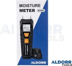 ALDORR Tools - Vochtmeter - Vochtigheidsmeter Voor Hout/wanden/bouwmateriaal - Incl 2x AAA Batterijen - LCD Display -WerkPro Verkoopwinkel 1200x1104 8
