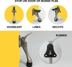 ESSIBLE Stevige Deurstopper - Deurvastzetter - Deurstoppers Voor Buiten/Binnen - Voor Zware Deuren - Verstelbaar - 2 Stuks -WerkPro Verkoopwinkel 1200x1107 17