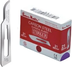 SWANN MORTON Scalpel Mes - Steriel - Nr.15 -WerkPro Verkoopwinkel 1200x1108 8