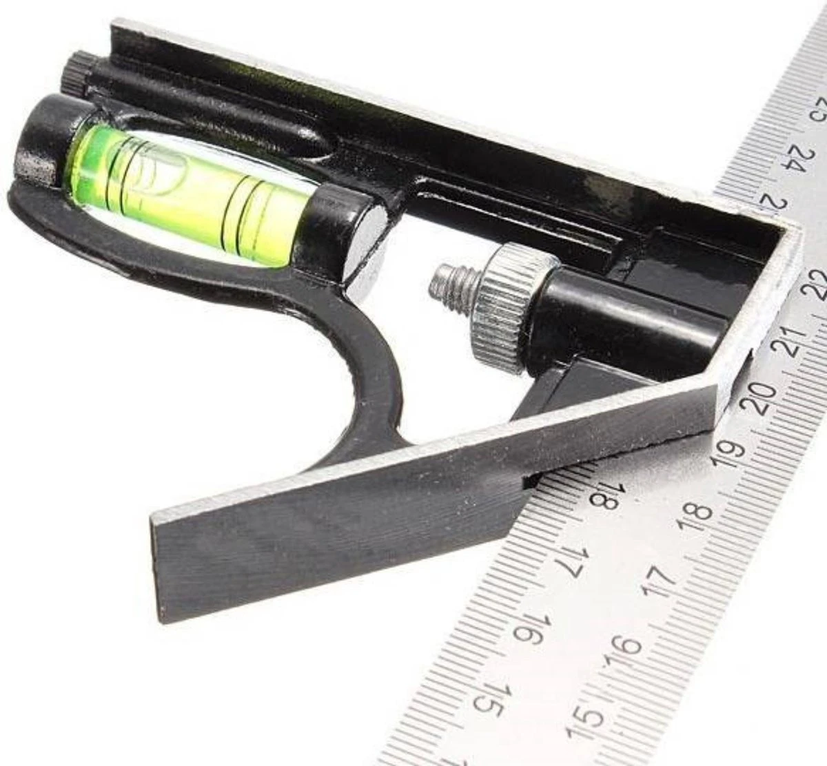 Benson Combinatie Winkelhaak - 45 En 90 Graden - 300 Mm 5 Benson Combinatie Winkelhaak - 45 En 90 Graden - 300 Mm - Afbeelding 3